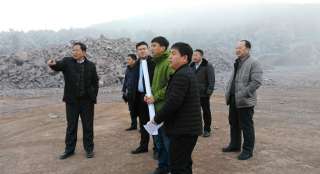仟億達與葫蘆島市領(lǐng)導不畏嚴寒，共同實(shí)地考察勘測及選址
